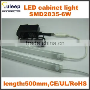Diffused PC Cover,ressessed in Installation,aluminum Profile Led Cabinet Light Use for Jewelry Store Hot Sell in AU Market,500mm thumbnail-1