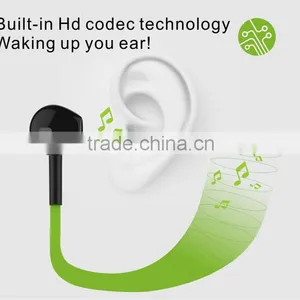 High Quality Sports Stereo Wireless Bluetooth V4.1 Headset Earphone Headphone for Smartphone/PC/Tablet thumbnail-1