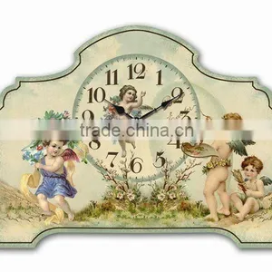 Table Clock With Easel /Decorative Wooden Table Clock With Easel/Decorative Table Top Clock thumbnail-1