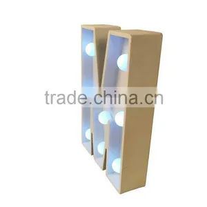 Yellow Warm Light Color Marquee Letter Light for Wedding and Room Decoration thumbnail-2