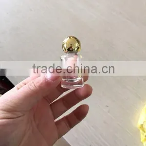 5ml Gold/silver Ball Shape Cap Perfume Bottle thumbnail-1