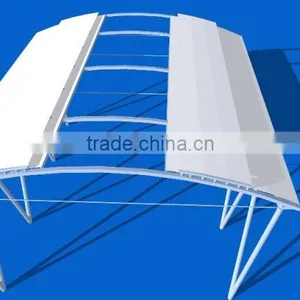 Smart Collapsible and Automatic Retractable and Open and Close Textile Architecture for Roof System thumbnail-3