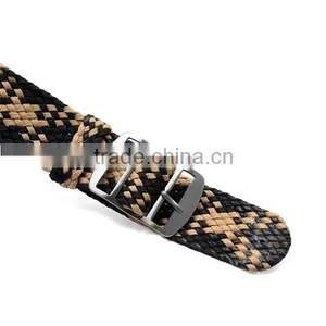 Multi-color High-quality Fancy Woven Perlon Watch Bracelets thumbnail-1
