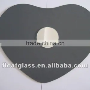 First Grade Heart Shape Silver Mirror thumbnail-1
