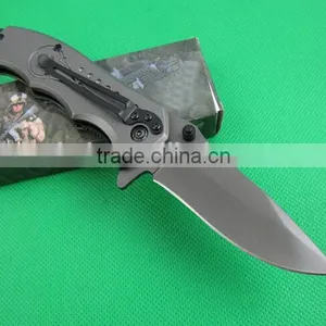 OEM Titanium Surface Folding Knife With 5CR13MOV Blades thumbnail-6