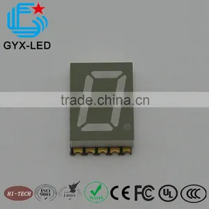 High Quality Green Emitting Color 1 Digit 7 Segment Led Display thumbnail-1