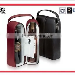 2015 New Design Leather Wine Box for Gift, Wine Box Packaging thumbnail-1