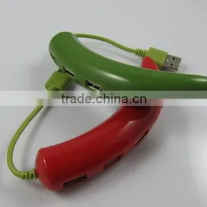 4port USB HUB High Speed USB Hub 2.0 Black USB Port 1 to 4 Port for Computer Desktop Wholesale thumbnail-2