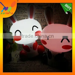 2014 Portable LED Lamp, Touchable Night Light, Living Room Desk Lamp, Rechargeable Rabbit Touch Table Lamp. thumbnail-1