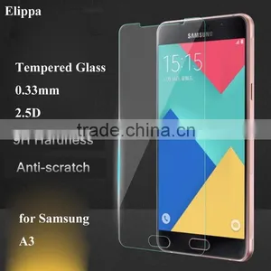Anti Oil Anti Shake Tempered Glass for Mobile Phone Screen Protector for Samsung A3 thumbnail-1