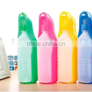 New Design Portable Foldable Plastic Feeding Bowl Dog Cat Travel Pet Water Bottle ,pet Water Feeding Bottle thumbnail-3