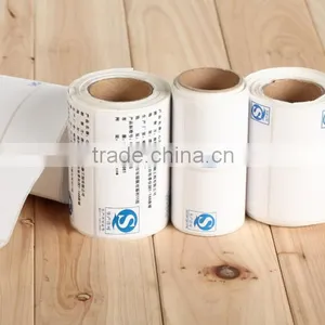 Logo Sticker Woven Label Custom Sticker Self Adhesive Color Art Label Paper PVC PET Sticker thumbnail-1