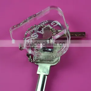 High Quality Custom Clear Acrylic Keychain thumbnail-3