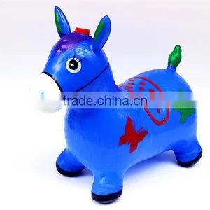Kids Best Friend PVC Eco Friendly Printed Pattern Bouncing Animal Toy With Music thumbnail-1