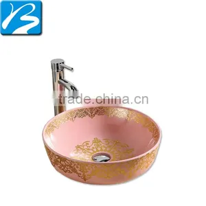 Chaozhou Color Ceramic Shape Kitchen Countertop Basin thumbnail-1