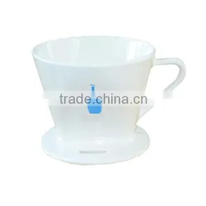 Coffee Tools Stoneware Filter Custom Coffee Dripper With Logo Printing thumbnail-1