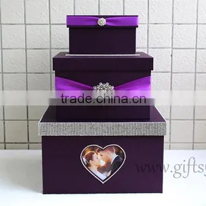 Elegant Wedding Card Box Holder With Photo Frame thumbnail-2