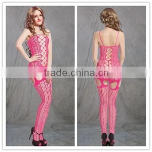 Colorful Design Beautiful Pattern Hot Sexy Women Nude Bodystocking thumbnail-2