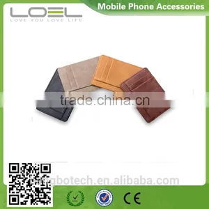 Multifunction Leather Card Bag With Money Compartment Card Holder thumbnail-1