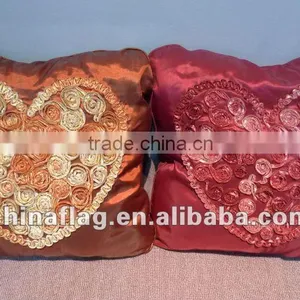 Fashion 10x14"/14"x14"/16x16"Jacquard , Appliqued ,Sublimated Cushion thumbnail-1