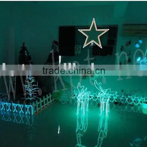 Neon Brightness el Luminescent Wire for Christmas Decoration thumbnail-1