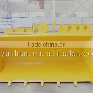 China Genuine 1.8CMB Strengthened Bucket For Wheel Loader , 1.8M3 Strengthened Bucket For SDLG/XCMG/XGMA 3 Ton Wheel Loader thumbnail-3