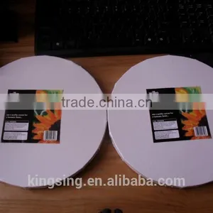 Artist Quality Round Blank Canvas Stretched Canvas Manufacturer China Dire thumbnail-1