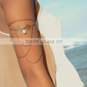 Fashion Hollow Out Auspicious Sign Arm Chain thumbnail-4