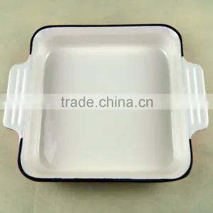 Cast Iron Enamel Roasting Pan thumbnail-3