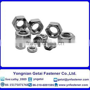 Zinc Plated DIN935 DIN937 Hexagonal Nuts thumbnail-2