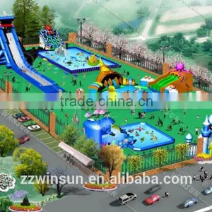 Water Park Games Inflatable Water Obstacle Course for Sale thumbnail-4