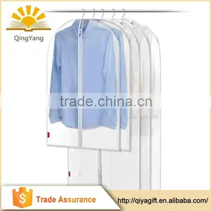 Washable Dustproof Garment Bag Hanging Clothes Storage Bag Transparent Suit Covers thumbnail-1
