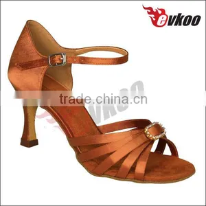 Latin Women Shoes 6 Strips Upper Chaussures de Danse Latin thumbnail-1