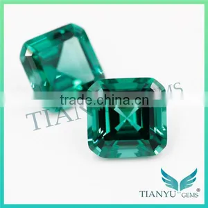 Wholesale Gemstone Jewellery Synthetic #22 Suqare Cut Corner Nano Sital Gems Stone Price thumbnail-2