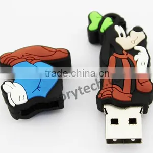 Novelty Goofy Cartoon Character Inexpensive Usb Flash Drives 64mb 128mb thumbnail-5