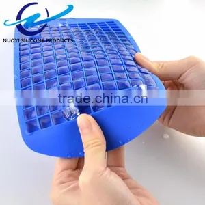 FDA Food Grade Cool Mini Ice Cube Tray Silicone thumbnail-2