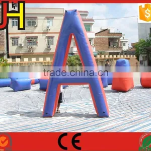 China Sport Inflatable Speedball Bunkers With UL Pump thumbnail-5