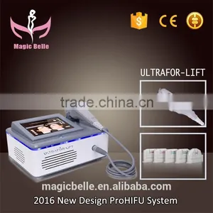 1.0-10mm 2016 CE Certificated HIFU Machine Facial Lifting Wrinkle Removal Hifu Machine With 5 Heads For Salon High Focused Ultrasonic thumbnail-1