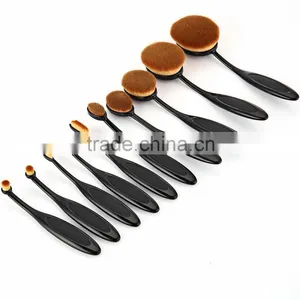 2016 New Professional Facial Makeup Brushes Toothbrushes Shape Oval Foundation Brushes thumbnail-6