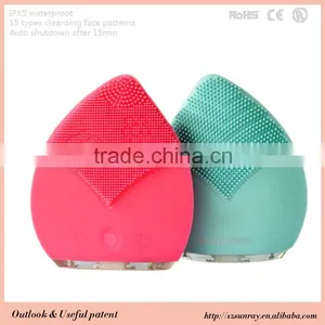 Positive Ion Cleansing Brush High Quality Battery Operated Cleaning Brush thumbnail-6