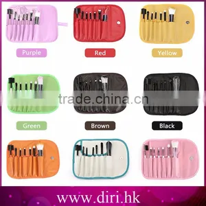 2016 Hot Professional Goat Hair 7Pcs Makeup Brush Set Tools Cosmetic Make Up Brush Set thumbnail-2