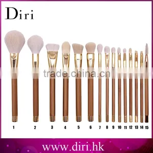 Best Price 15pcs Bamboo Handle Personalized Private Makeup Brush Set thumbnail-4