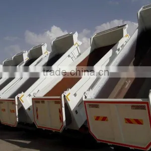 Open End Dump Trailer Half Pipie Tipper Trailer Excavation Tipper Trailer Scrap Tipper Trailer Fishbone Trailer Platform Trailer thumbnail-4