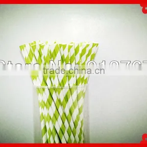 Baby Shower Supplies Yellow Dots Paper Straw for Birthday Party thumbnail-6