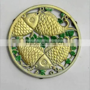 Cast Iron Trivet--high Quality thumbnail-1