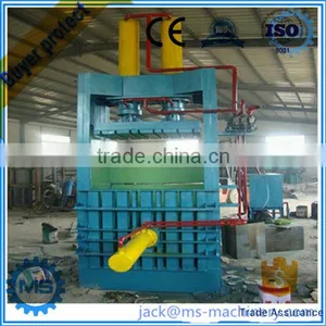 Hydraulic Baling Press Machine for Cotton,sheep Wool,waste Clothes,plastic Bottle thumbnail-1