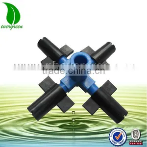 MS8024B Farm Plastic Water Mist Sprinkler Four Way Fogger thumbnail-1