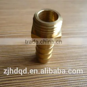 CNC Brass Male Straight Hose Barb Fitting , Hose Oupling thumbnail-5