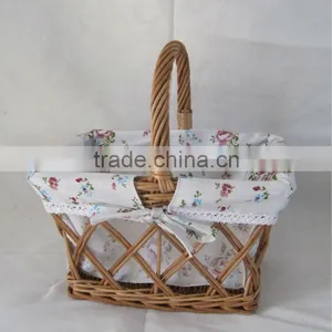 Willow Storage Basket thumbnail-1