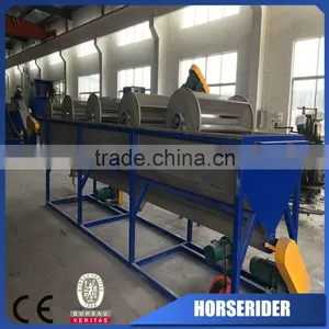 PP PE Plastic Films Washing Recycling Line/PP PE LDPE FILM RECYCLING Washing LINE/WASTE PLASTIC Woven Bags Grinding Price thumbnail-1